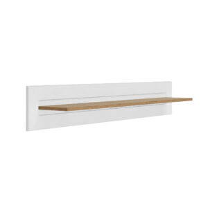 Επιτοίχιο ράφι CONTEMPO artisan/ λευκό 154,8x21,2x24