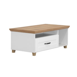 Τραπέζι σαλονιού CONTEMPO artisan/ λευκό 114,8x59,8x45