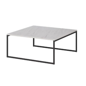 Τραπέζι σαλονιού VALENCIA λευκό μάρμαρο 80x80x40