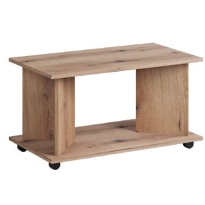 Τροχήλατο τραπέζι σαλονιού HERMES artisan 90x50x50