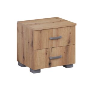 Κομοδίνο με 2 συρτάρια MATIS 2F artisan 49x38x45,5
