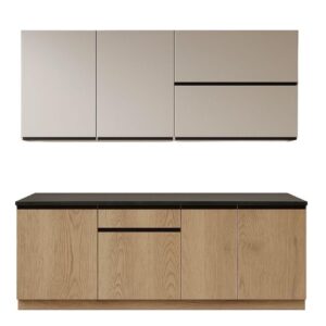 Σετ κουζίνας 2 μέτρων COMFORT LINA 200 Κασμίρ- Cremona