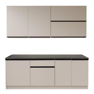 Σετ κουζίνας 2 μέτρων COMFORT LINA 200 Κασμίρ