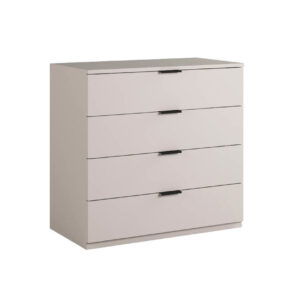 Συρταριέρα DELUXE 4F λευκό 90x48x87