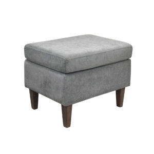 Ταμπουρέ Grazia Wind 89 Γκρι 60x45x45