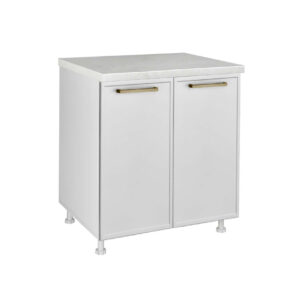 Επιδαπέδιο ντουλάπι κουζίνας Alba D60 Λευκό 60x60x85εκ.