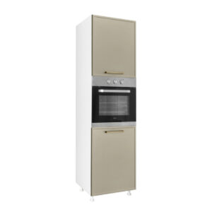 Επιδαπέδια στήλη εντοιχιζόμενου φούρνου κουζίνας Alba D60 RV Ελιας 60x57x222εκ.