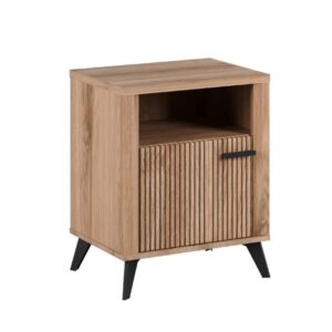 Κομοδίνο MALAGA κανέλα 53,5x40x66