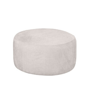 Ταμπουρέ Vanilica Μπεζ 60x60x36εκ.