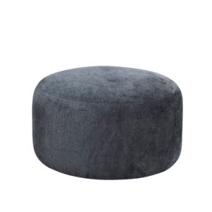 Ταμπουρέ Vanilica Γκρι 60x60x36εκ.