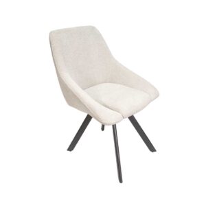 Καρέκλα τραπεζαρίας ALVAR Γκρι ανοιχτό Coco 10 57x57x85