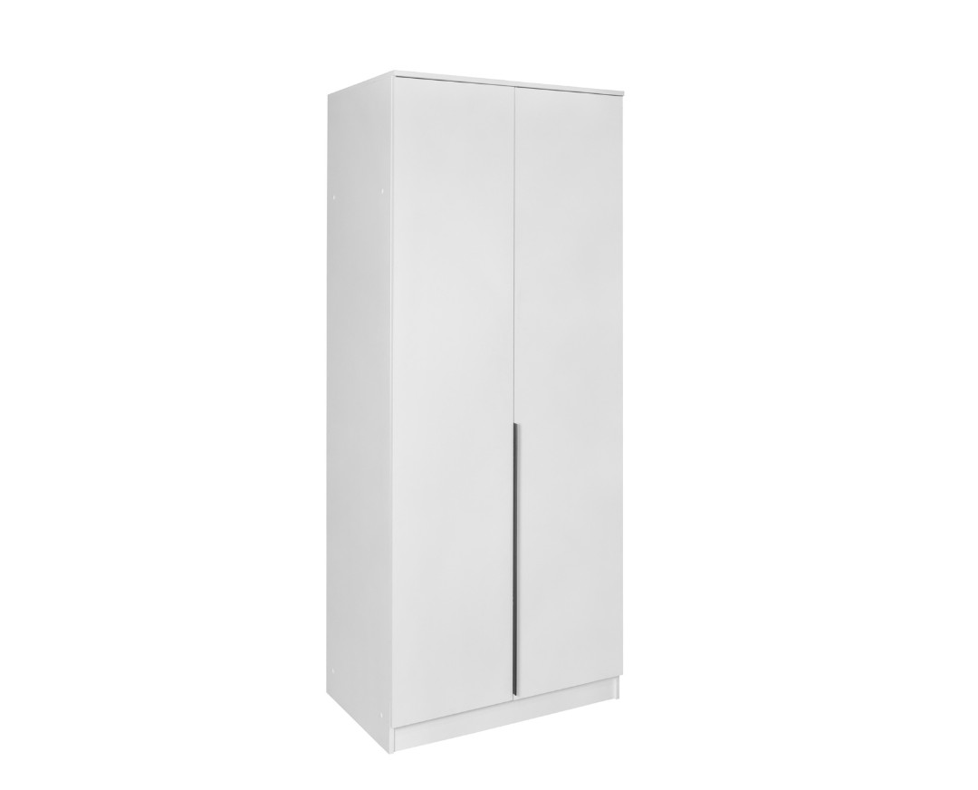 Ανοιγόμενη ντουλάπα DREAM 2K λευκό 90x52,5x215