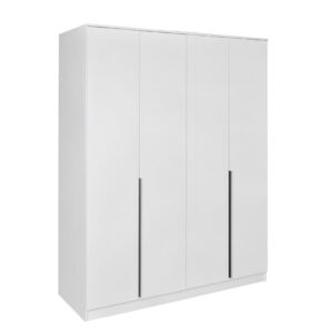 Ανοιγόμενη ντουλάπα DREAM 4K λευκό 180x52,5x215