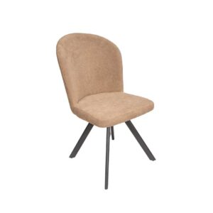 Καρέκλα τραπεζαρίας BARKA Καφέ Coco 05 50x60x93