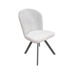 Καρέκλα τραπεζαρίας BARKA Γκρι Glow 15 50x60x93