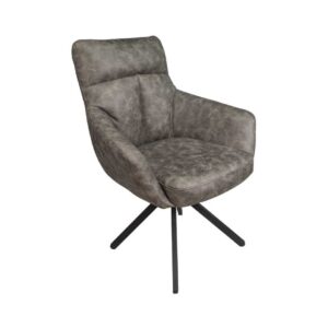 Καρεκλοπολυθρόνα BATU ROTATION Γκρι Ukras 12 65x65x92