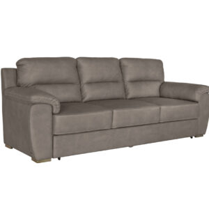Τριθέσιος καναπές κρεβάτι Boss taupe 236x90x92εκ.