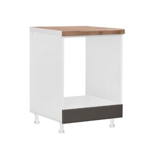 Επιδαπέδιο ντουλάπι εντοιχιζόμενης ηλεκτρικής κουζίνας CONTEMPO D60 R Γκρι ανθρακί 60x60x85εκ.