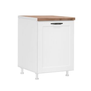 Επιδαπέδιο ντουλάπι με 1 πόρτα κουζίνας CONTEMPO D60 1V Λευκό 60x60x85εκ.