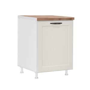 Επιδαπέδιο ντουλάπι με 1 πόρτα κουζίνας CONTEMPO D60 1V Μπεζ 60x60x85εκ.