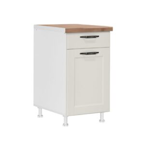 Επιδαπέδιο ντουλάπι με 1 συρτάρι κουζίνας CONTEMPO D45 KFB Μπεζ 45x60x85εκ.