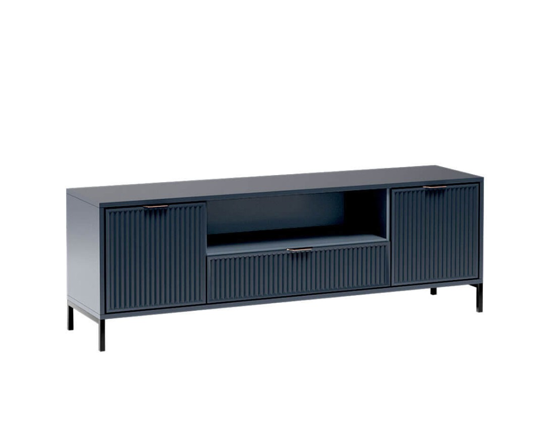 Έπιπλο TV LINKA 165 μπλε indigo 165x41x56