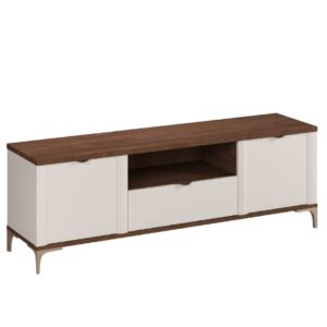 Έπιπλο TV MANILA καρυδί/ κασμίρ 161x40x55