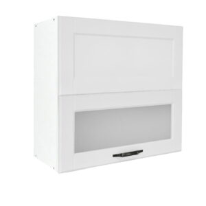 Επιτοίχιο ντουλάπι κουζίνας σπαστό CONTEMPO VH80 B Λευκό 80x31x72εκ.