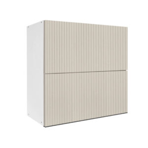 Επιτοίχιο ντουλάπι κουζίνας σπαστό LINA VH80 B Μπεζ 80x31x72εκ.