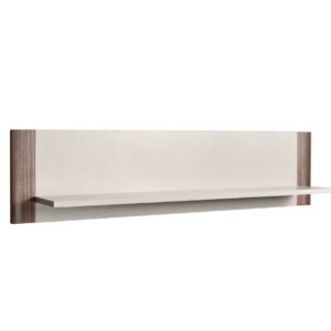Επιτοίχιο ράφι ASTANA 128 καρυδί/ κασμίρ 128,3x22.8x24