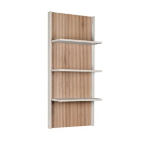 Επιτοίχιο ράφι SMART κανέλα/ κασμίρ 54,5x22x121