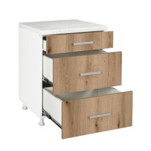 Επιδαπέδια συρταριέρα κουζίνας In D60 F Artisan 60x60x85εκ.