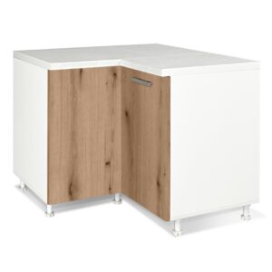 Επιδαπέδιο γωνιακό ντουλάπι σπαστό κουζίνας In DU 2K Artisan 100/60x100/60x85εκ.