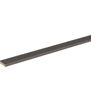 Κορνίζα τελειώματος κουζίνας IN Γκρι ανθρακί 280x5x1.8