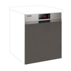 Μάσκα πλυντηρίου κουζίνας In Mask 60x60 Γκρι ανθρακί 60x1.9x60εκ.