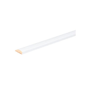 Κορνίζα τελειώματος κουζίνας IN MDF Λευκό γυαλιστερό 280x5x1.8