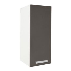 Επιτοίχιο ντουλάπι κουζίνας IN V30 Γκρι ανθρακί 30x31x72εκ.