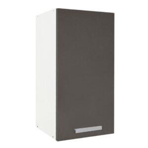 Επιτοίχιο ντουλάπι κουζίνας IN V40 Γκρι ανθρακί 40x31x72εκ.