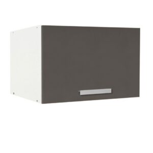 Επιτοίχιο ντουλάπι κουζίνας In VH60/36 B Γκρι ανθρακί 60x31x36εκ.