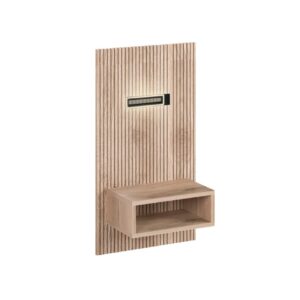 Επιτοίχιο κομοδίνο DELUXE κανέλα 50x28,4x102