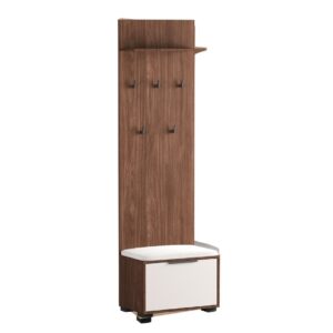 Κρεμάστρα παπουτσοθήκη SMART καρυδί/ κασμίρ 60x38x205