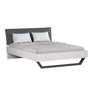 Κρεβάτι 160 DREAM λευκό/ μαύρο 165x218,5x100