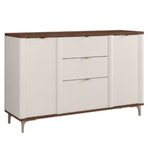 Μπουφές MANILA καρυδί/ κασμίρ 135x40x87