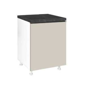 Επιδαπέδιο ντουλάπι κουζίνας LINA D50 Μπεζ 50x60x85εκ.