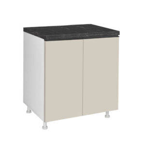 Επιδαπέδιο ντουλάπι κουζίνας LINA D60 Μπεζ 60x60x85εκ.