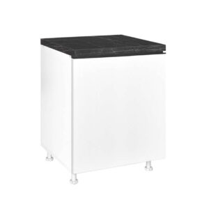 Επιδαπέδιο ντουλάπι με 1 πόρτα κουζίνας LINA D60 1V Λευκό 60x60x85εκ.