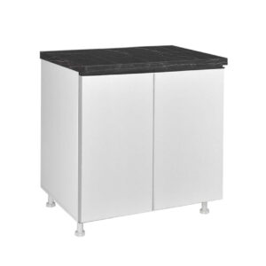 Επιδαπέδιο ντουλάπι κουζίνας LINA D80 Λευκό 80x60x85εκ.