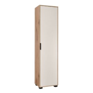 Ντουλάπα εισόδου SMART κανέλα/ κασμίρ 50x38x205