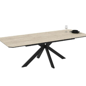 Επεκτεινόμενο τραπέζι δείπνου OPERA 180+60x100x76