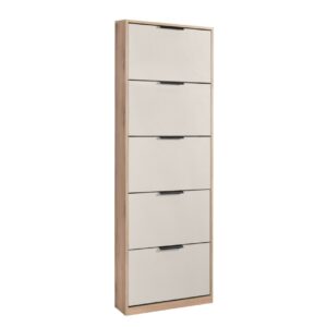 Παπουτσοθήκη 5V SMART κανέλα/ κασμίρ 60x18x195,8